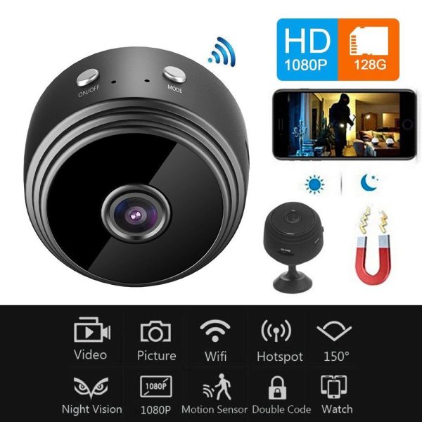 A9 Mini Camera Full Hd Camera 1080p Wifi || Wifi Camera Wireless Monitoring Home Security Dvr Sensor Wifi Cameras With V38 Appd
