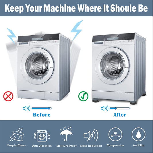 Anti Vibration Washing Machine Feet Mats